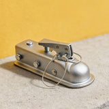 PJ23 Heavy-Duty Stainless Steel Trailer Hitch Tow Ball Cover for Food Cart