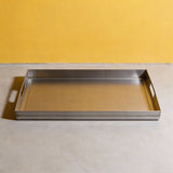 PJ1 304 Food-Grade Stainless Steel Teppanyaki Griddle Pan Fits Single-Burner Short-Length