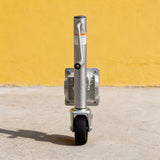 PJ16 Adjustable Jockey Wheel with Caster for Mobile Food Cart