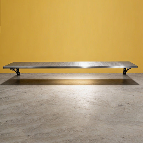 PJ22 Stainless Steel Foldable Extension Shelf Worktop for Food Cart